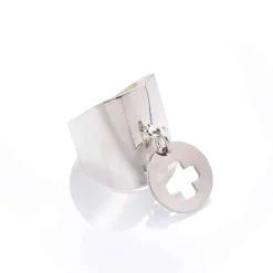 Bague large croix "Cruz"