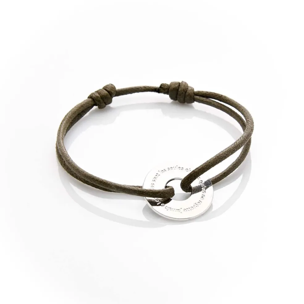 Bracelet les folies argenté