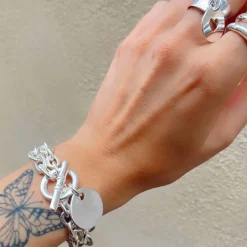 Bracelet Scarlett twice médaille
