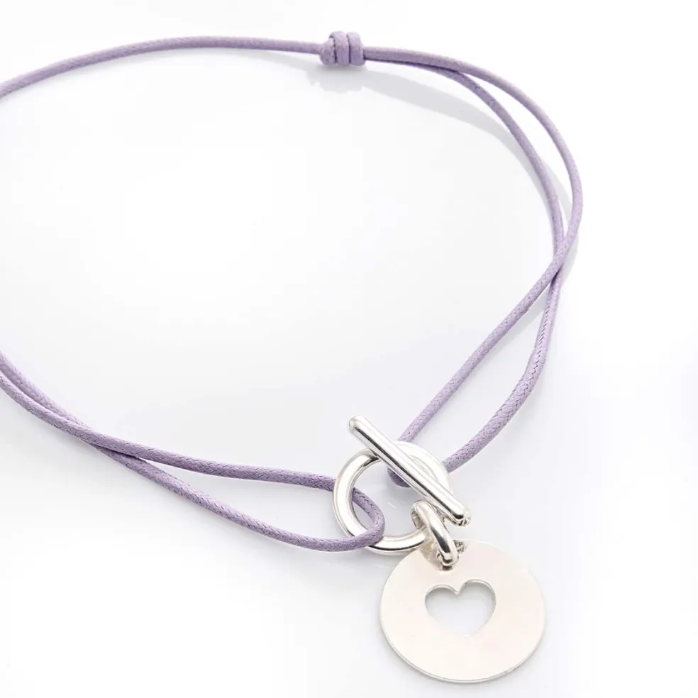Collier attache coeur GM
