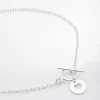 Collier chaîne fine coeur "Lou"
