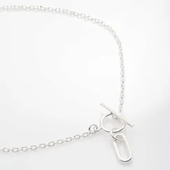 Collier chaîne fine Lune "Lou"