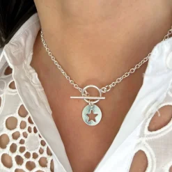 Collier chaîne fine étoile "Lou"